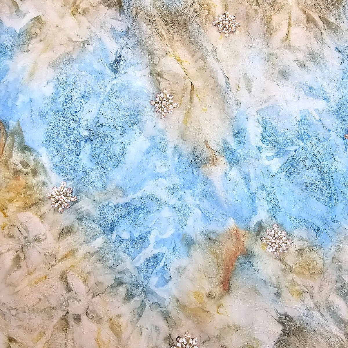 Embroidery Crepe Fabric