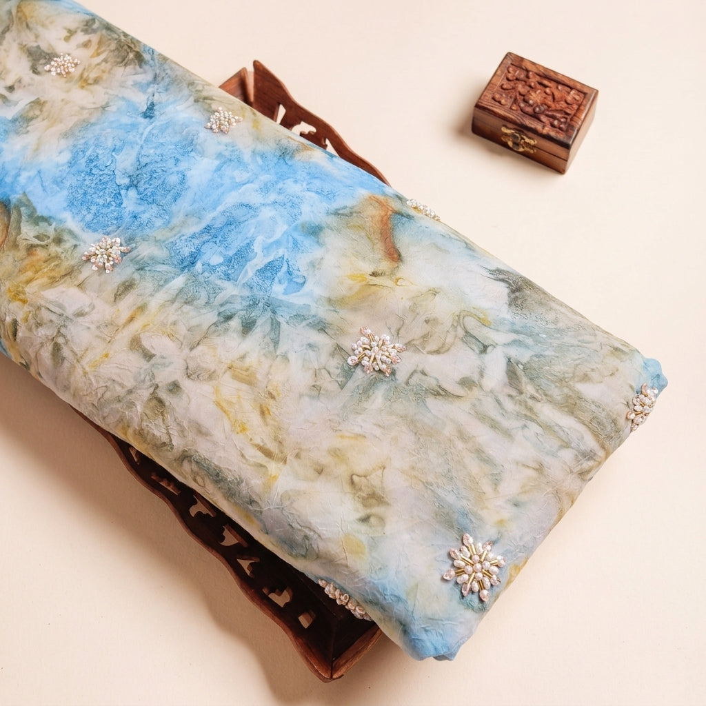 Embroidery Crepe Fabric