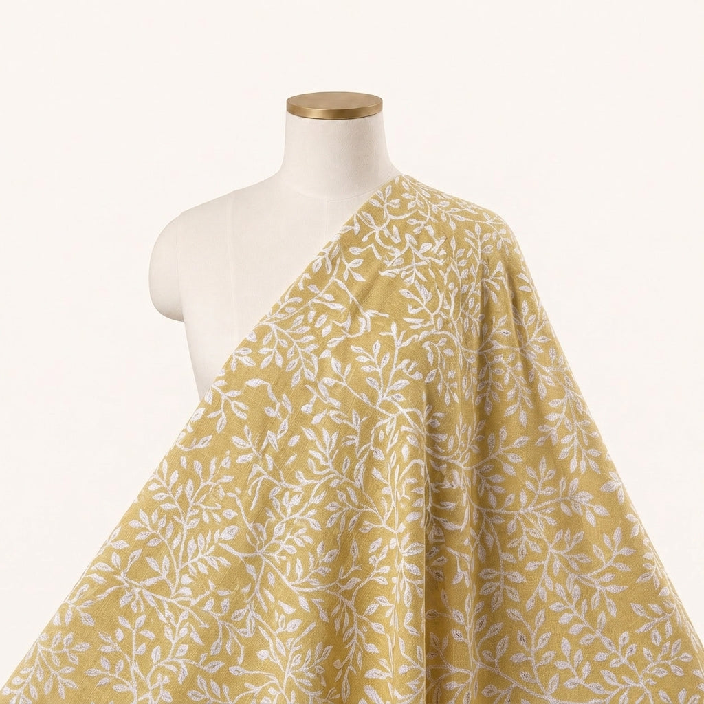 Foil Print Rayon Fabric