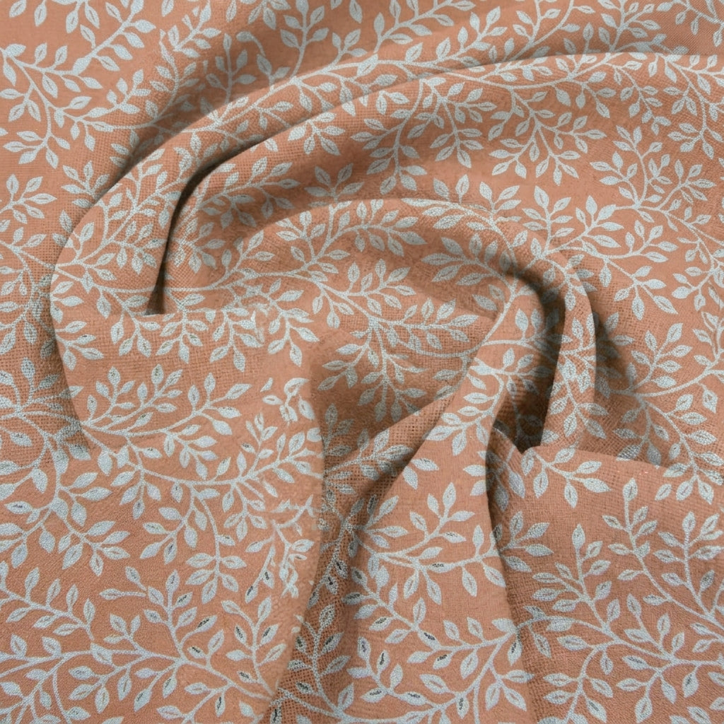 Foil Print Rayon Fabric
