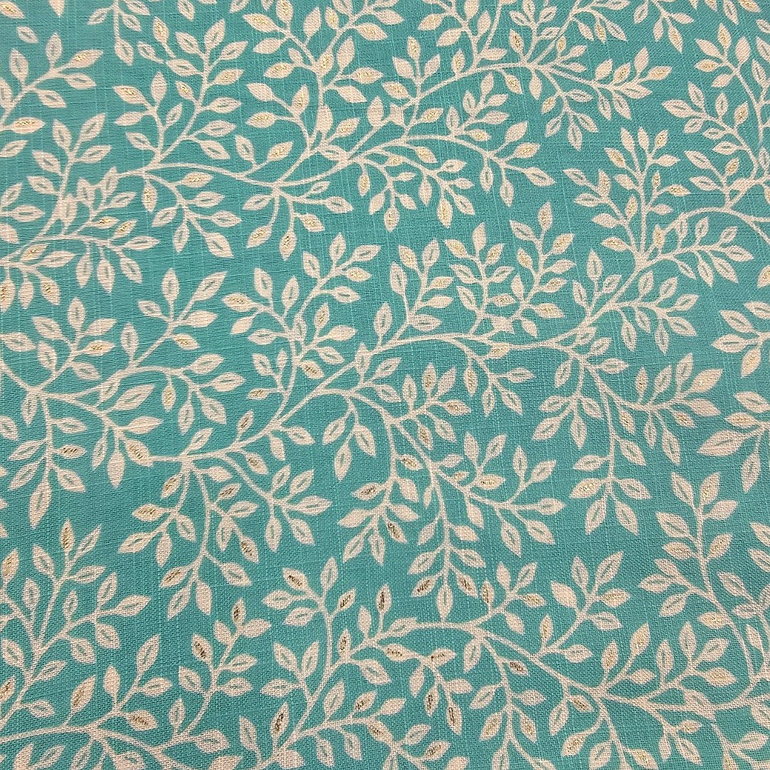 Foil Print Rayon Fabric