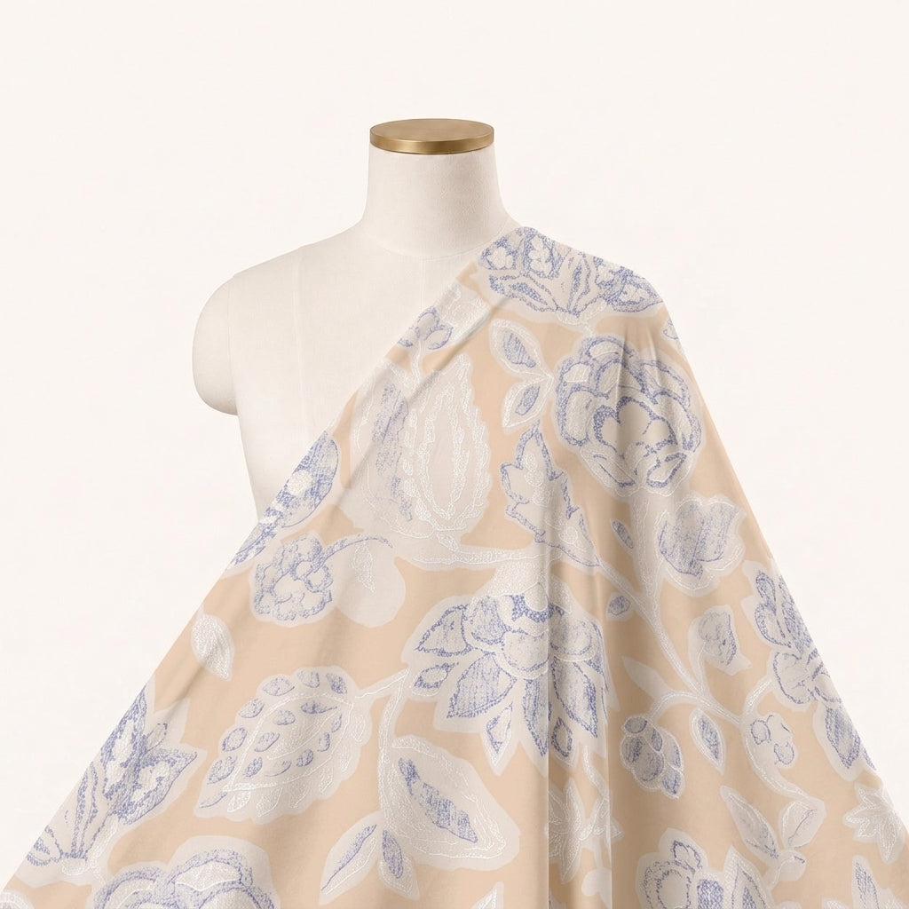 Floral Mul Cotton Fabric