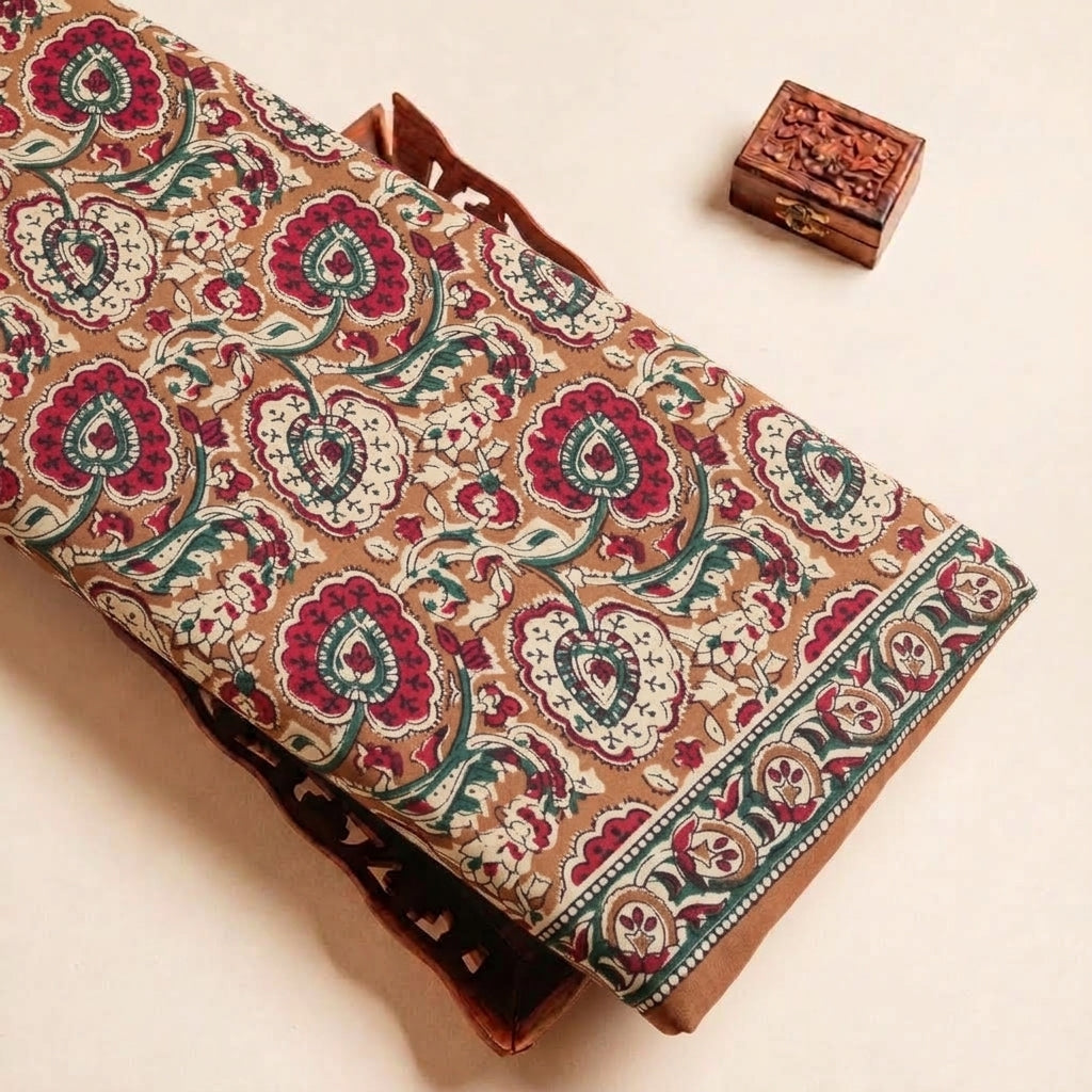 Paisley Cotton Fabric - EA4564 - tray_4