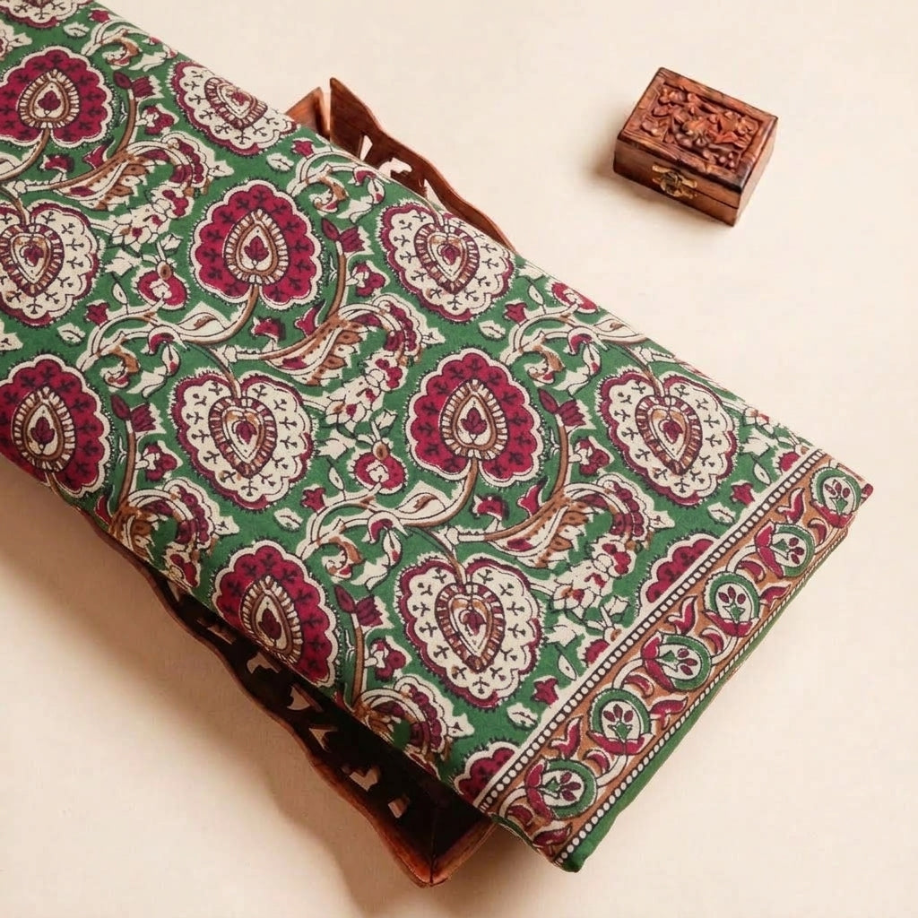 Paisley Cotton Fabric - EA4570 - tray_4