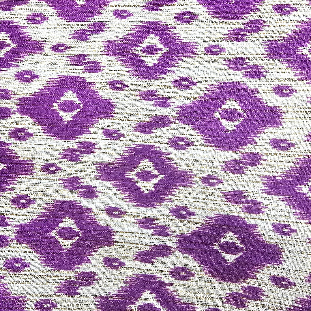 Ikat Raw Silk Fabric - EA4610