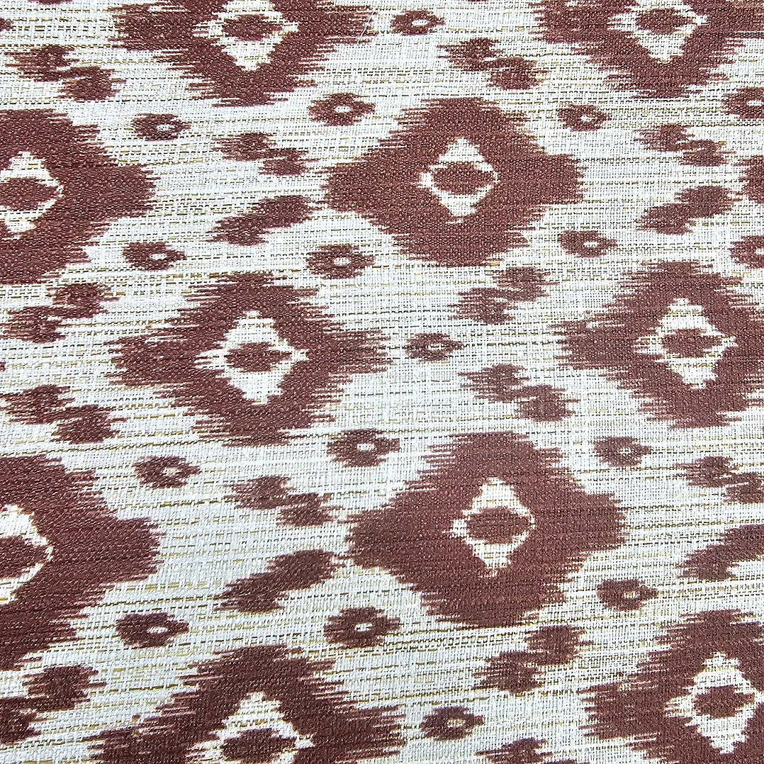 Ikat Raw Silk Fabric - EA4610