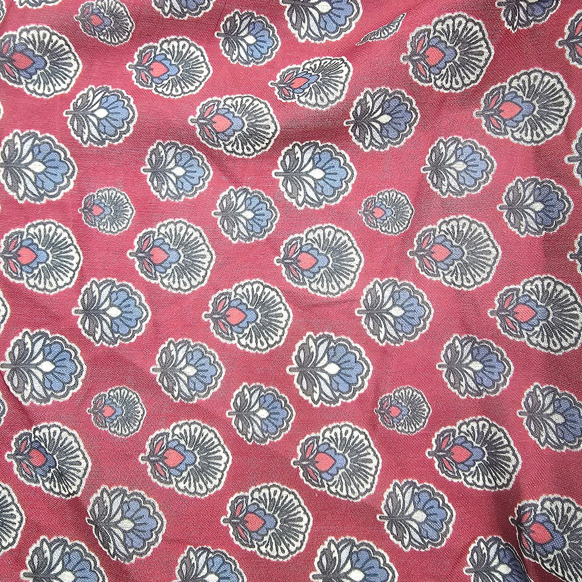 Floral Linen Fabric