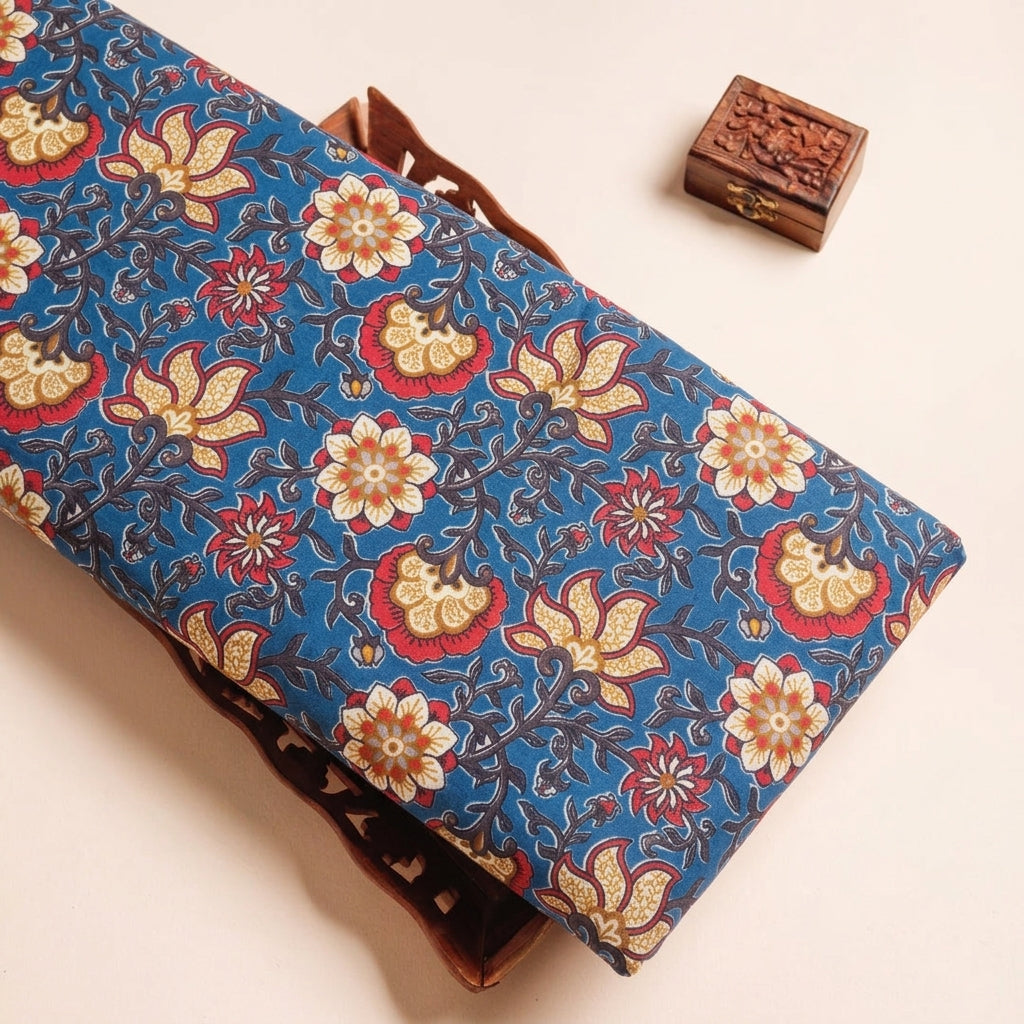 Floral Linen Fabric