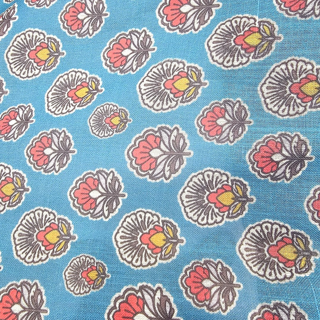 Floral Linen Fabric