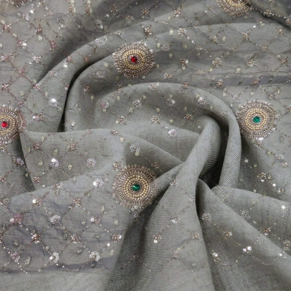 Embroidery Silk Fabric