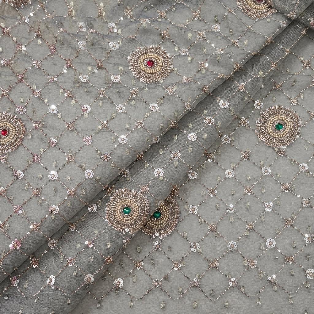Embroidery Silk Fabric