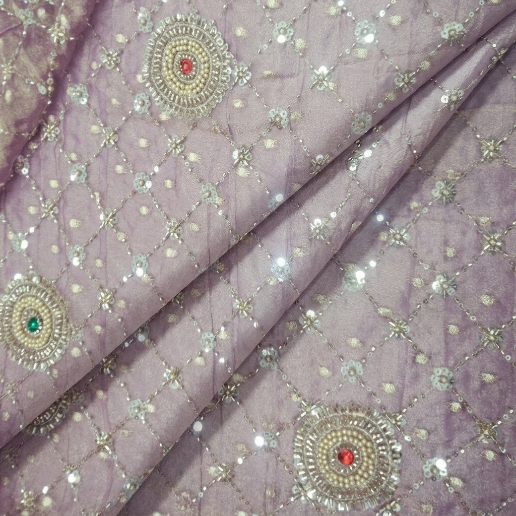 Embroidery Silk Fabric