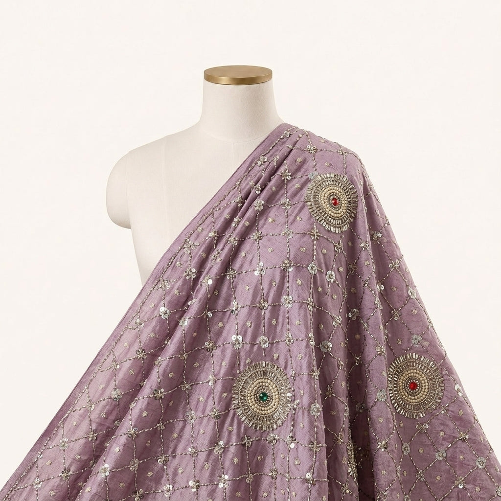 Embroidery Silk Fabric
