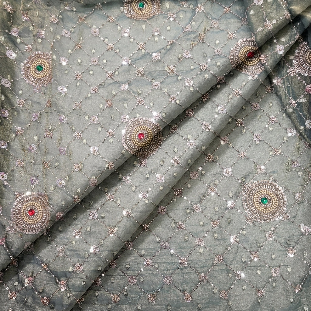 Embroidery Silk Fabric