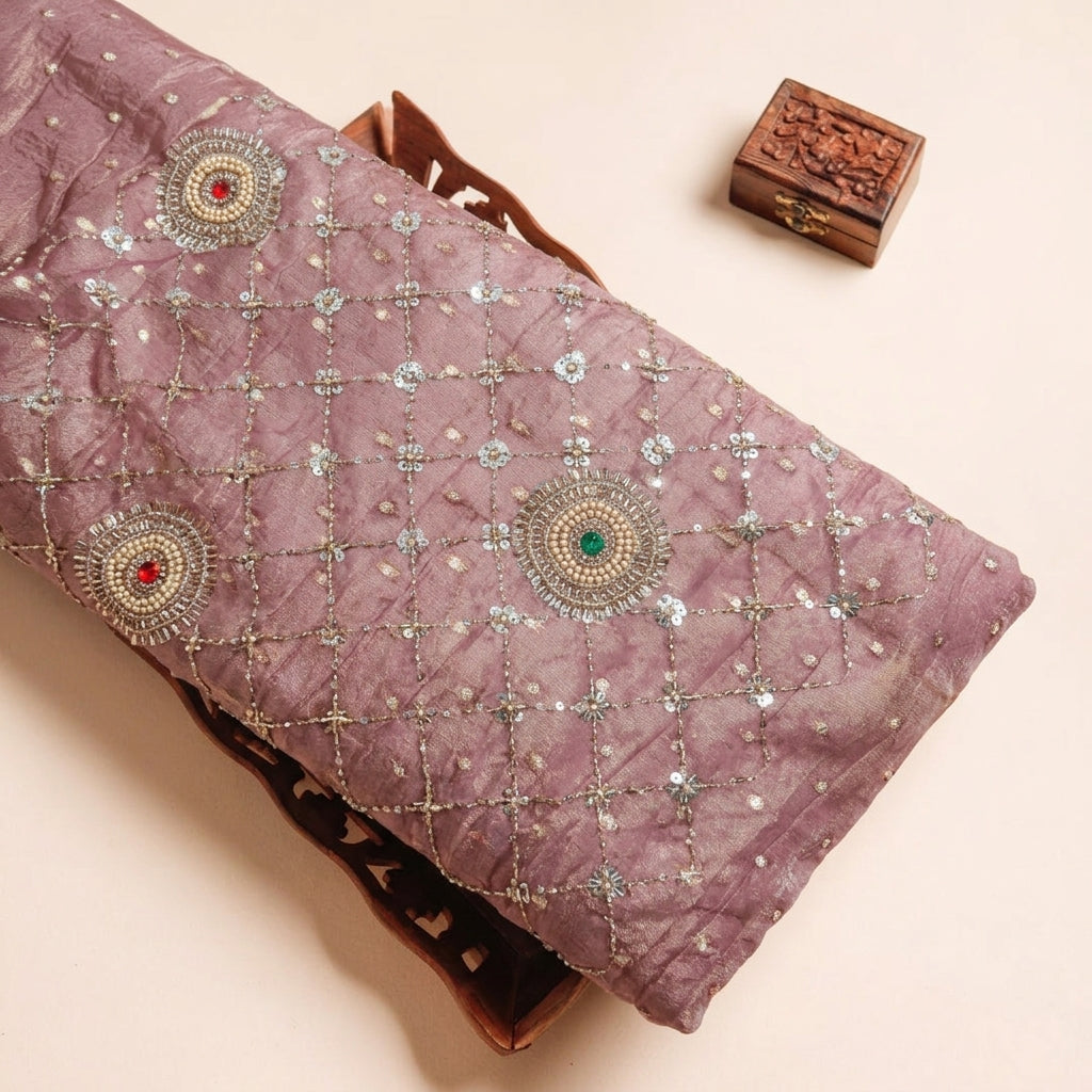 Embroidery Silk Fabric