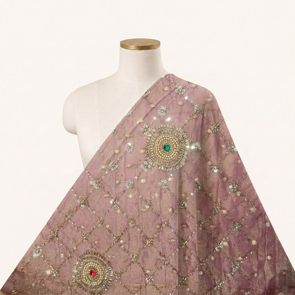 Embroidery Silk Fabric