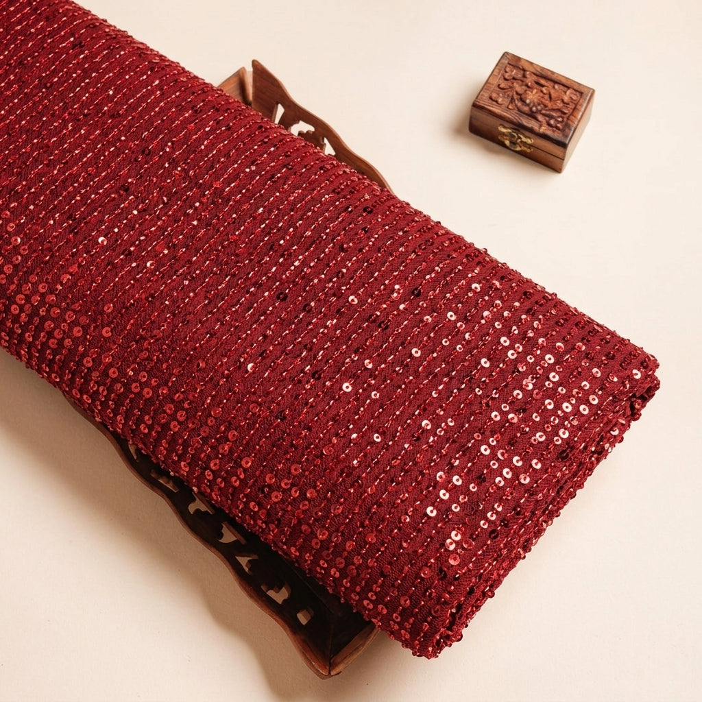 Sequin Net Fabric