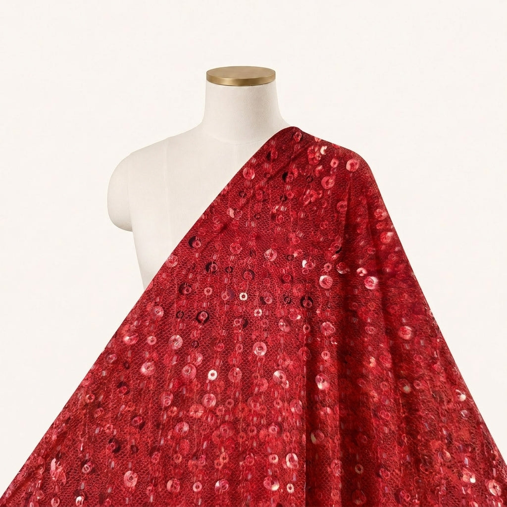 Sequin Net Fabric