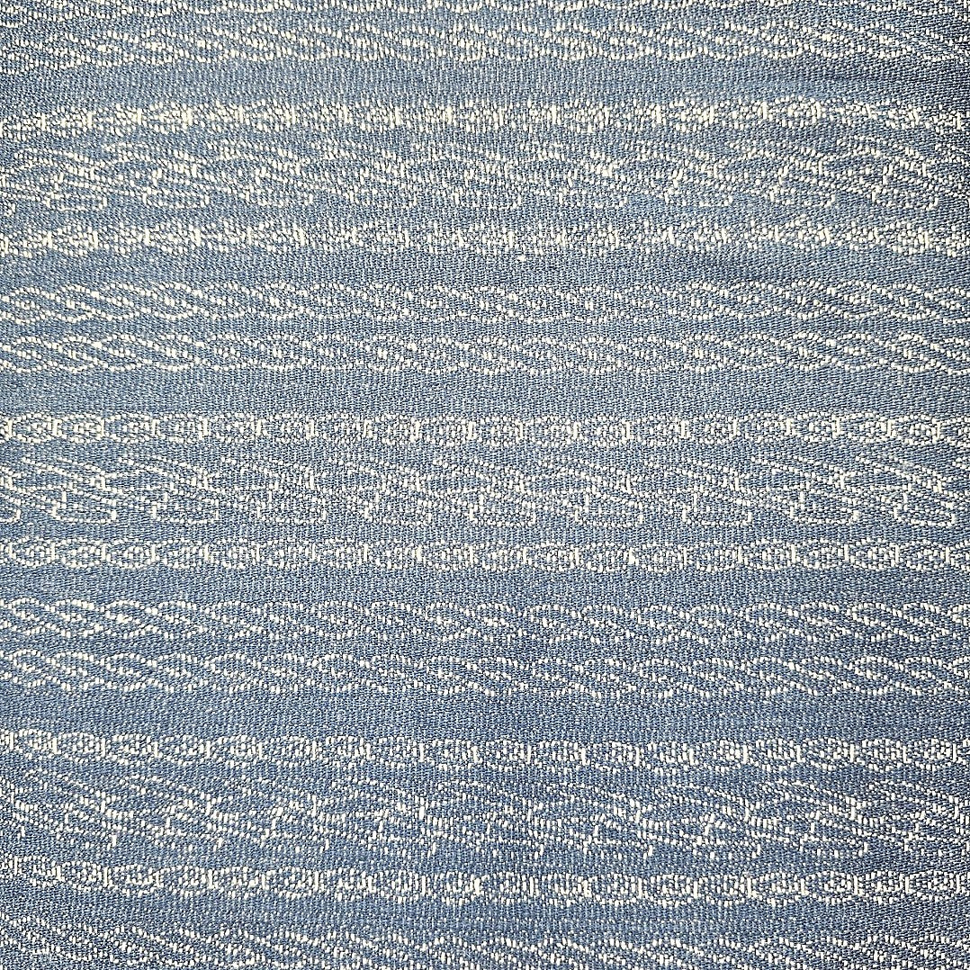 Blue Striped Denim Fabric - EA4744