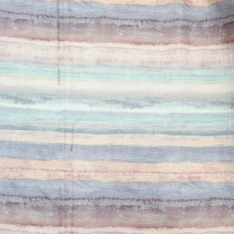 Multicolor Stripes Linen Fabric - EA4751 - EA4751 - Flat Fabric