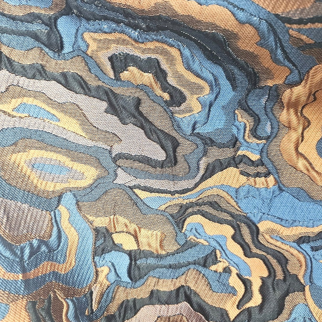 Embossed Jacquard Fabric
