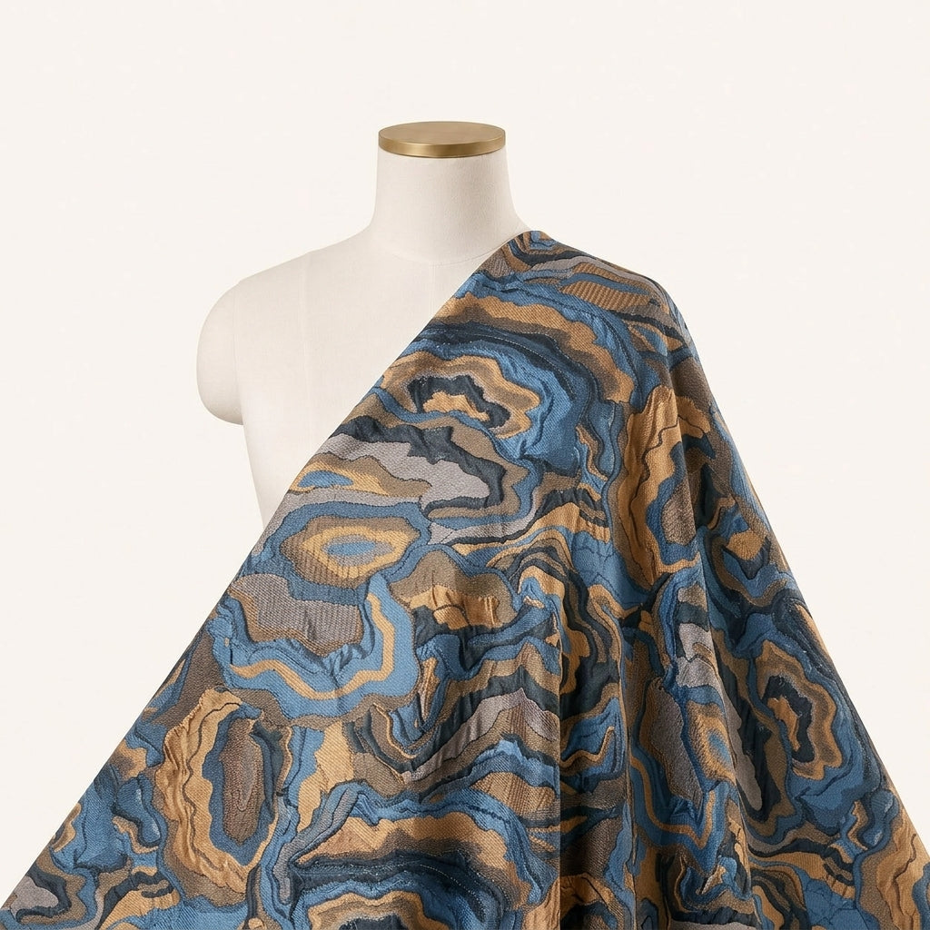Embossed Jacquard Fabric