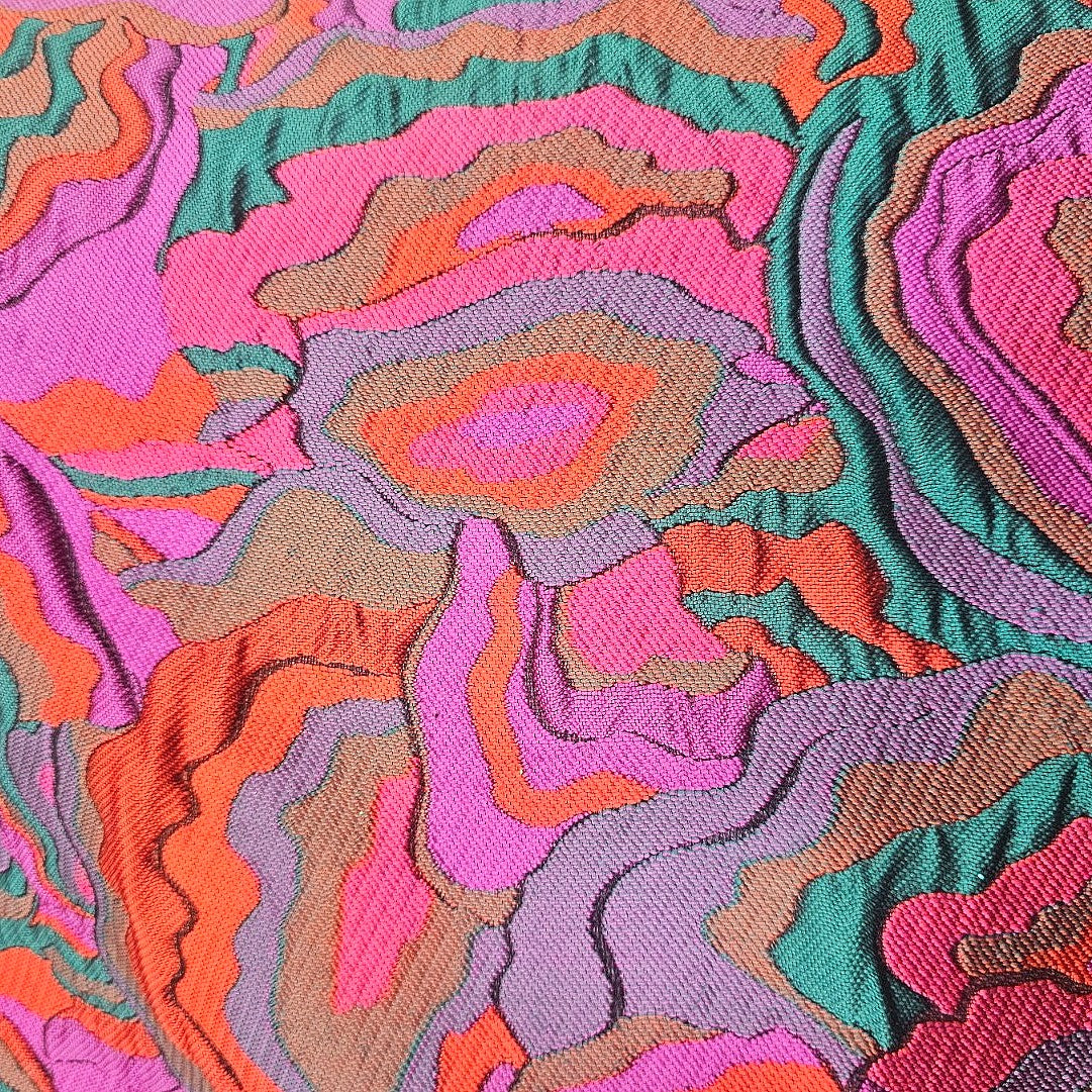Embossed Jacquard Fabric