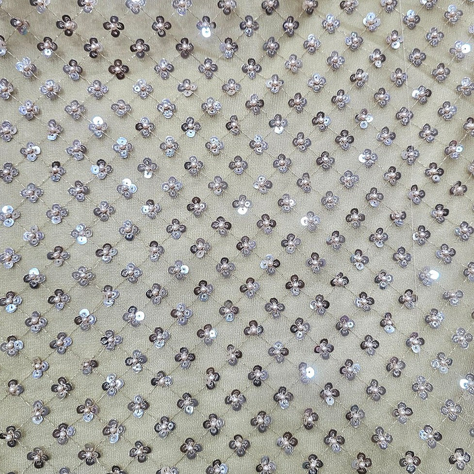 Gold Net Fabric - EA4775