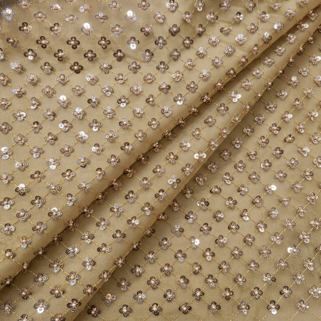 Gold Net Fabric - EA4775