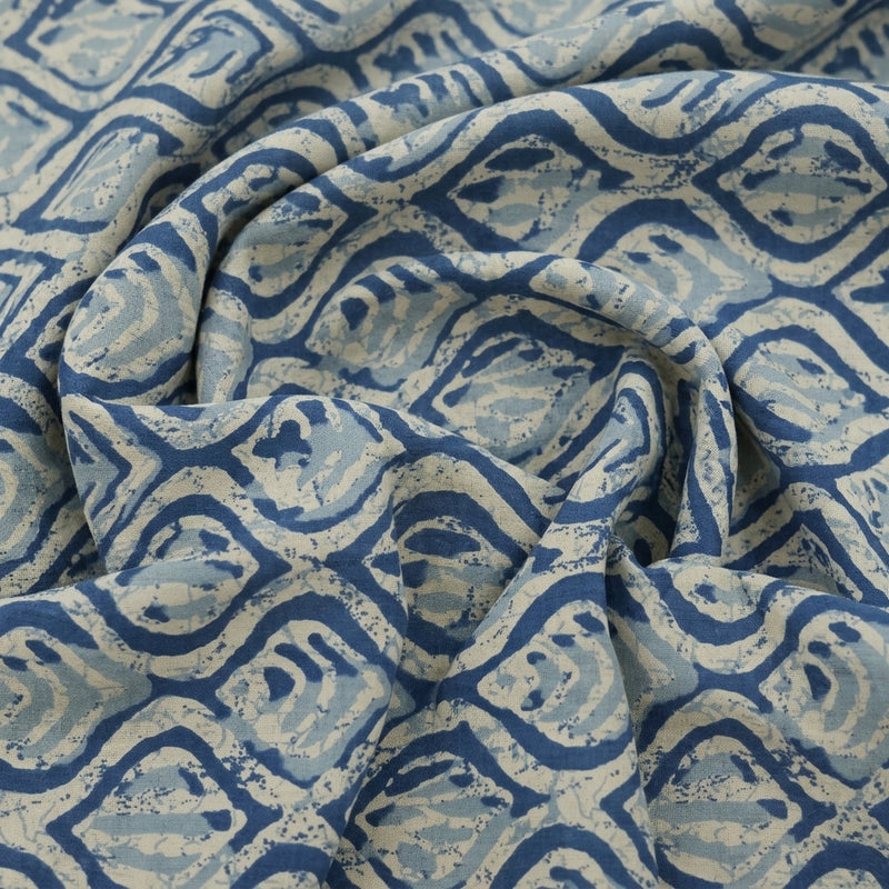 Batik Cotton Fabric - EA4871 - Swirl