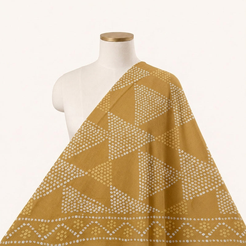 Bandhini Fabric - EA4872 - Saree Drape