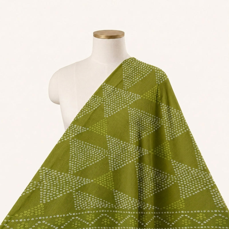 Bandhini Fabric - EA4876 - Saree Drape