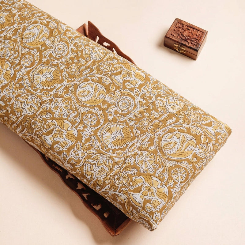 Kalamkari Cotton Fabric - EA4877 - Tray
