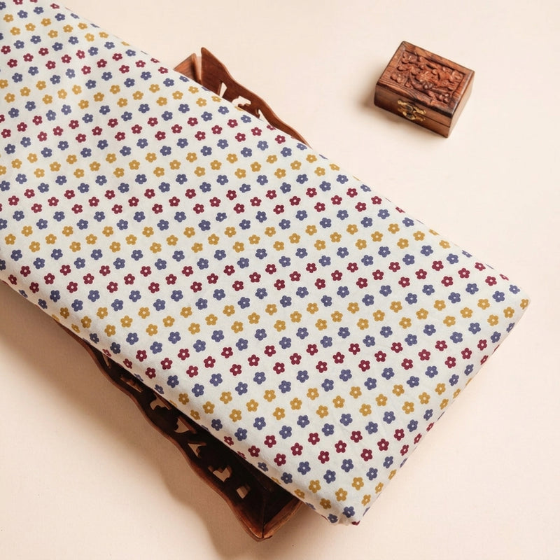 Floral Cotton Fabric - EA4887 - Tray