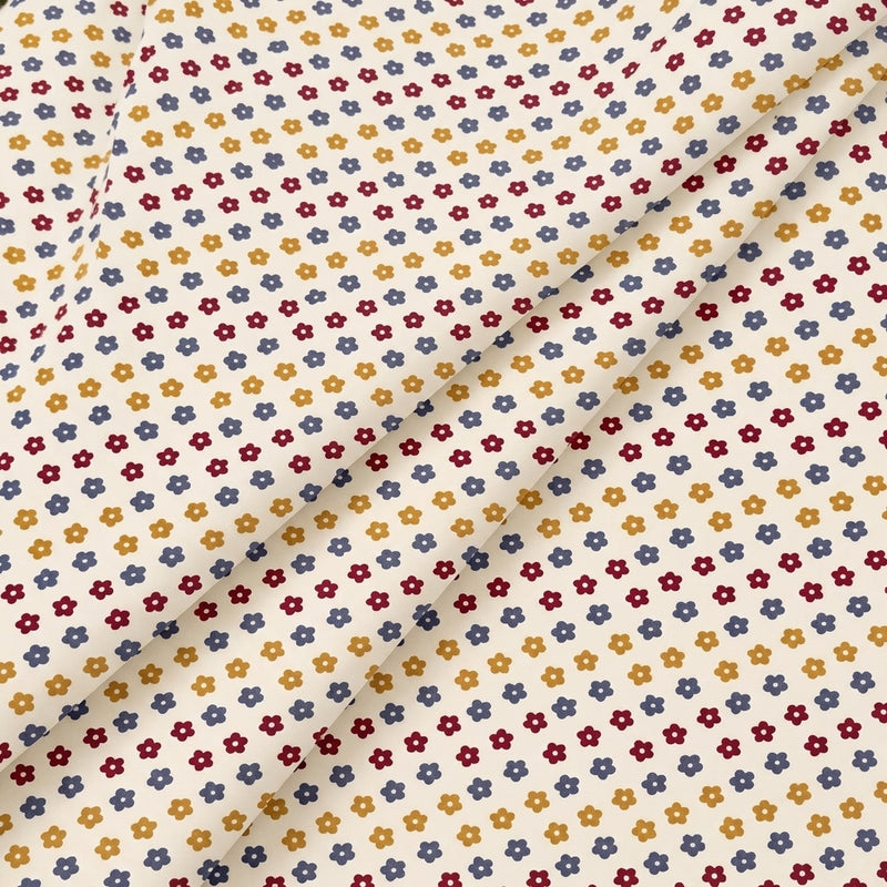 Floral Cotton Fabric - EA4887 - Folds