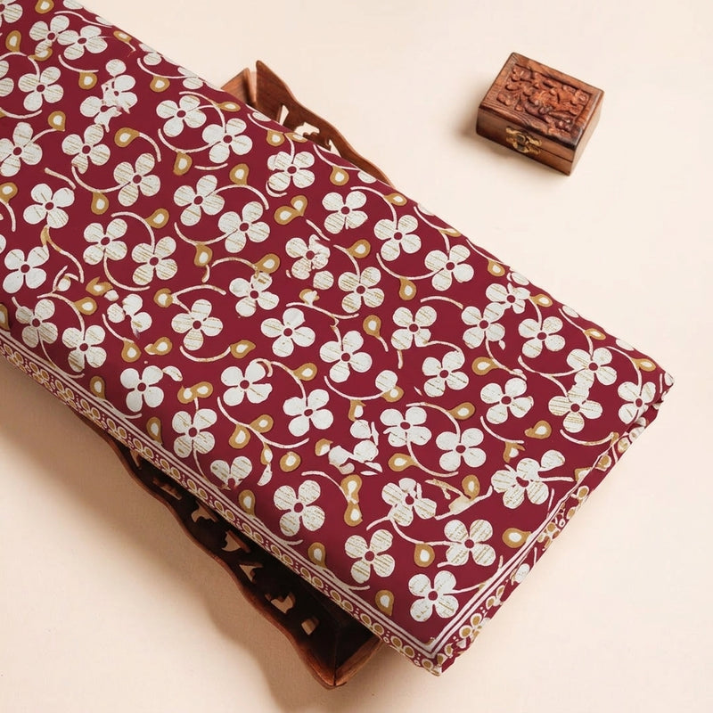 Floral Cotton Fabric - EA4889 - Tray