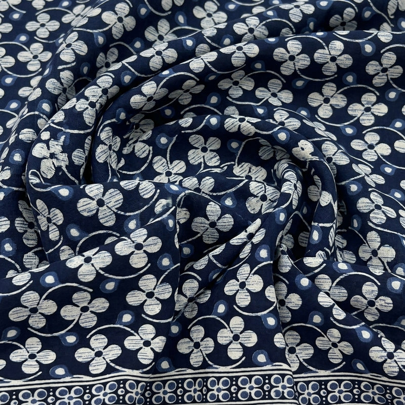 Floral Cotton Fabric - EA4890 - Swirl