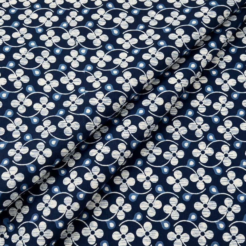 Floral Cotton Fabric - EA4890 - Folds