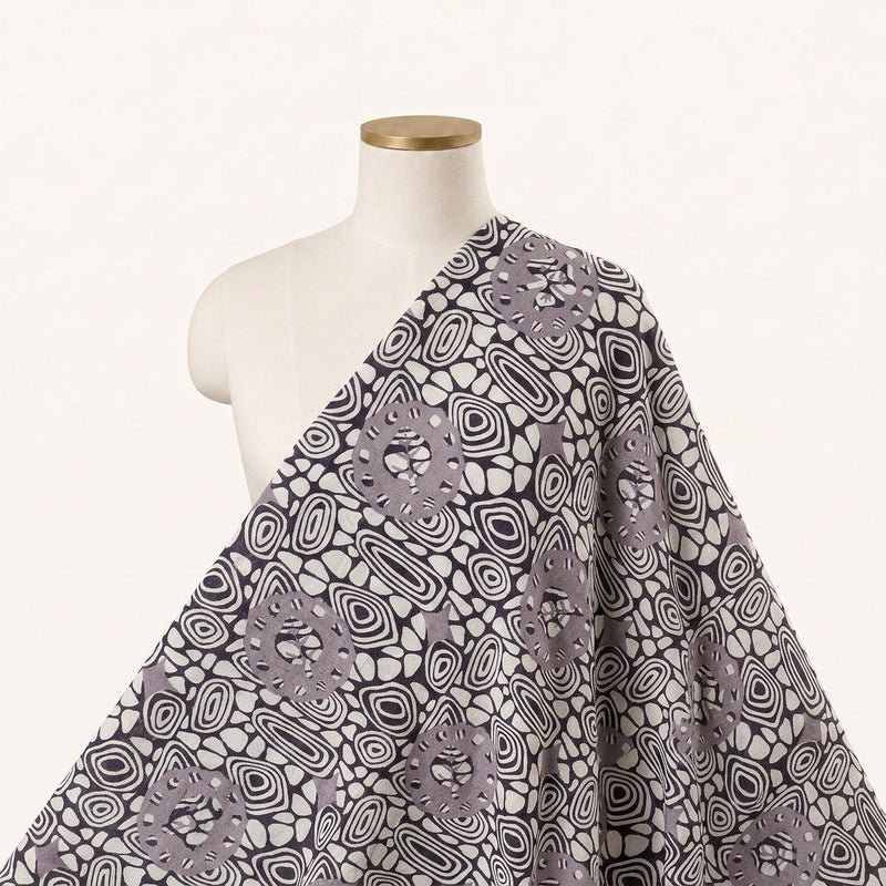 Floral Cotton Fabric - EA4894 - Saree Drape