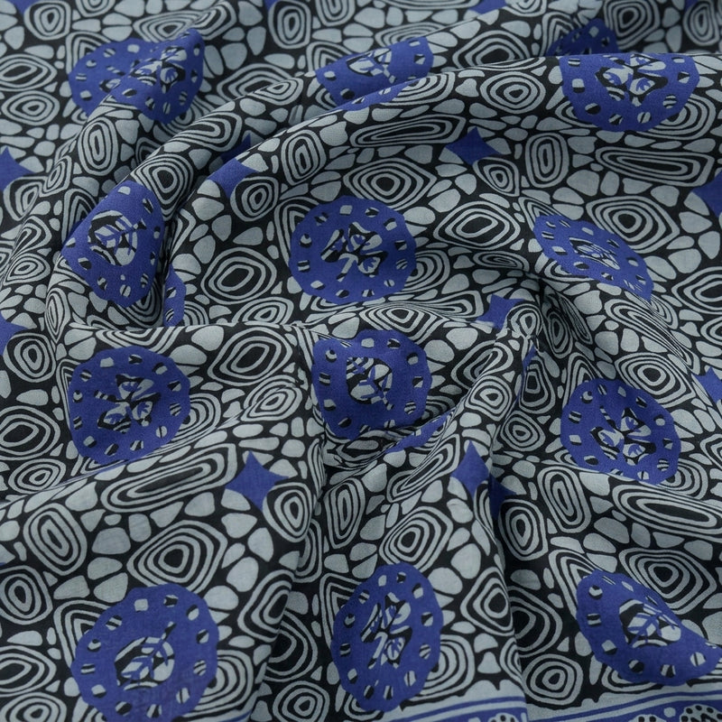 Floral Cotton Fabric - EA4895 - Swirl