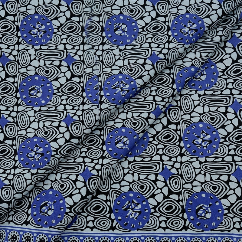 Floral Cotton Fabric - EA4895 - Folds