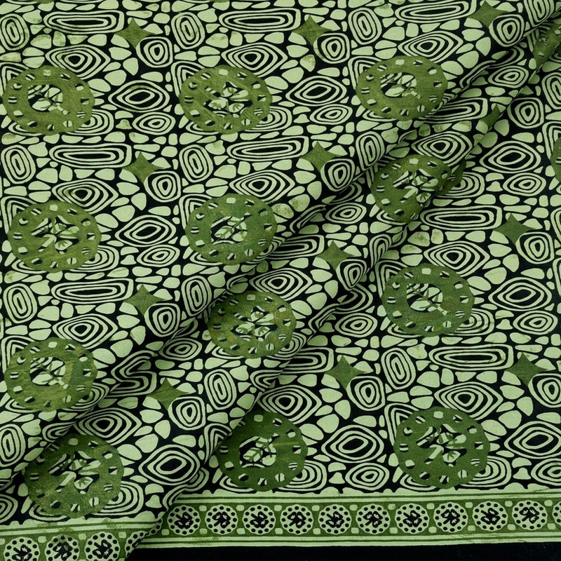 Floral Cotton Fabric - EA4897 - Folds