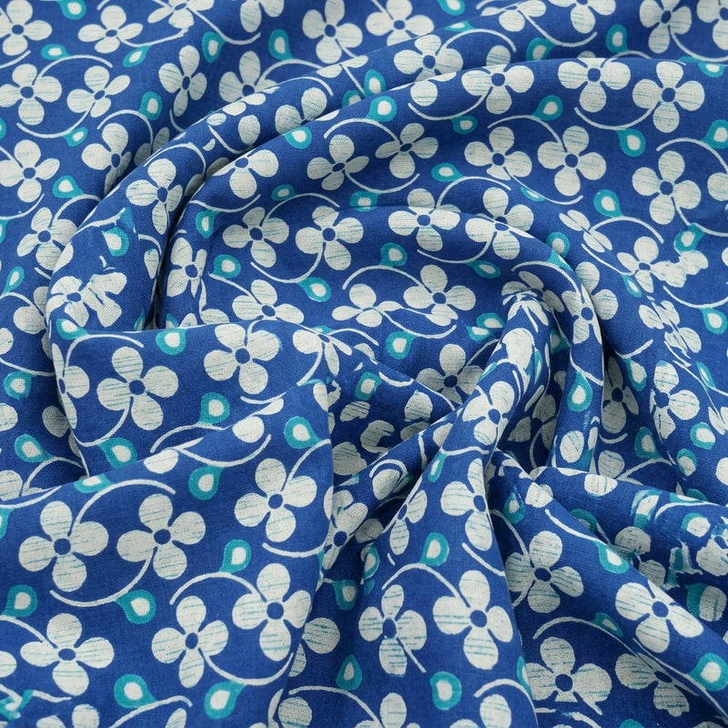 Floral Cotton Fabric - EA4907 - Swirl