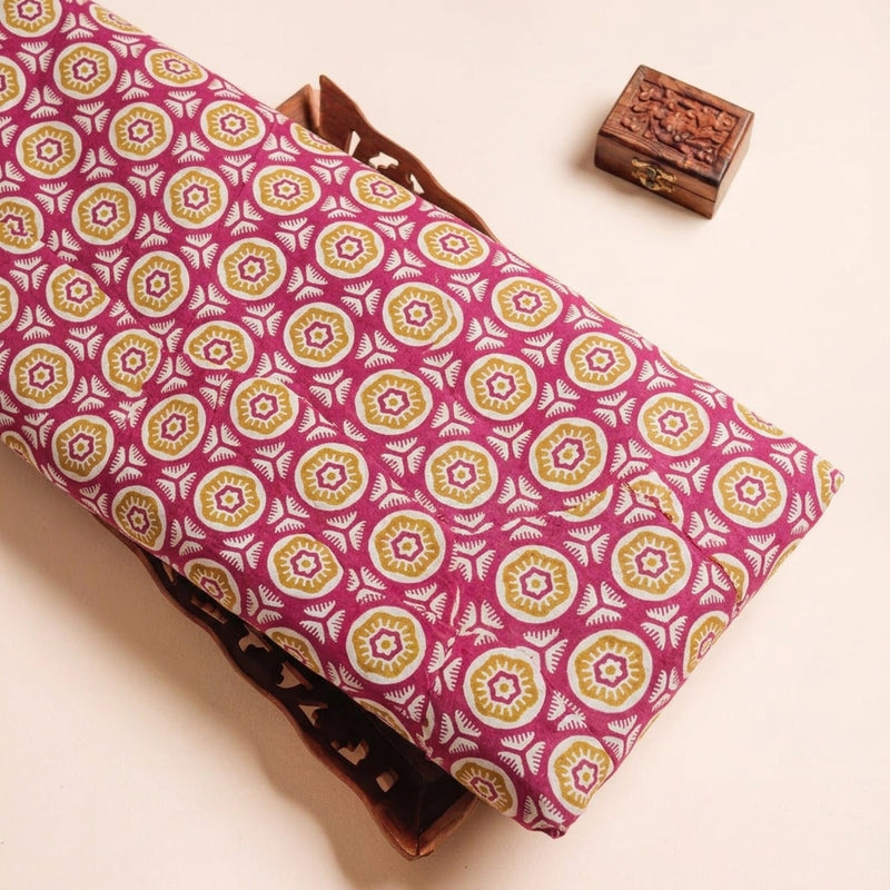 Ajrakh Cotton Fabric - EA4909 - Tray