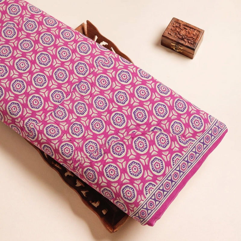 Ajrakh Cotton Fabric - EA4911 - Tray