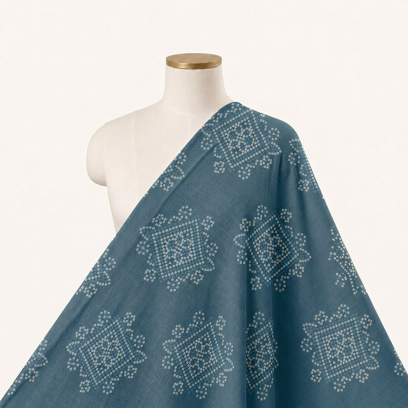 Diamond Cotton Fabric - EA4914 - Saree Drape