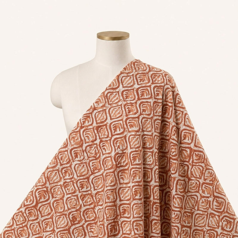 Batik Cotton Fabric - EA4916 - Saree Drape