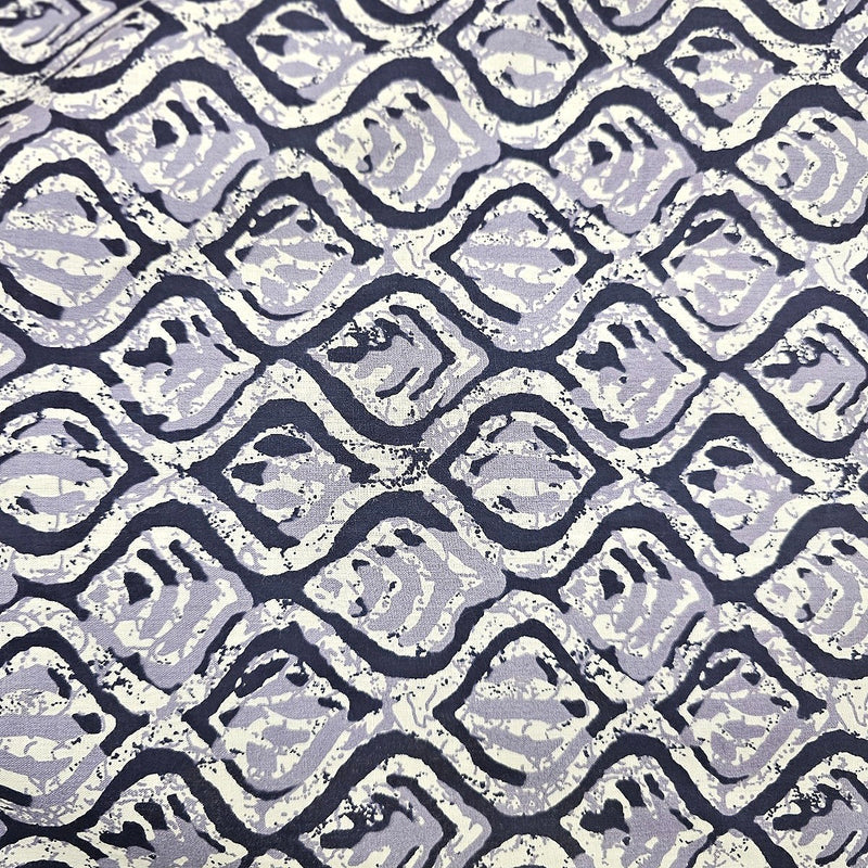 Batik Cotton Fabric - EA4917 - Flat Fabric