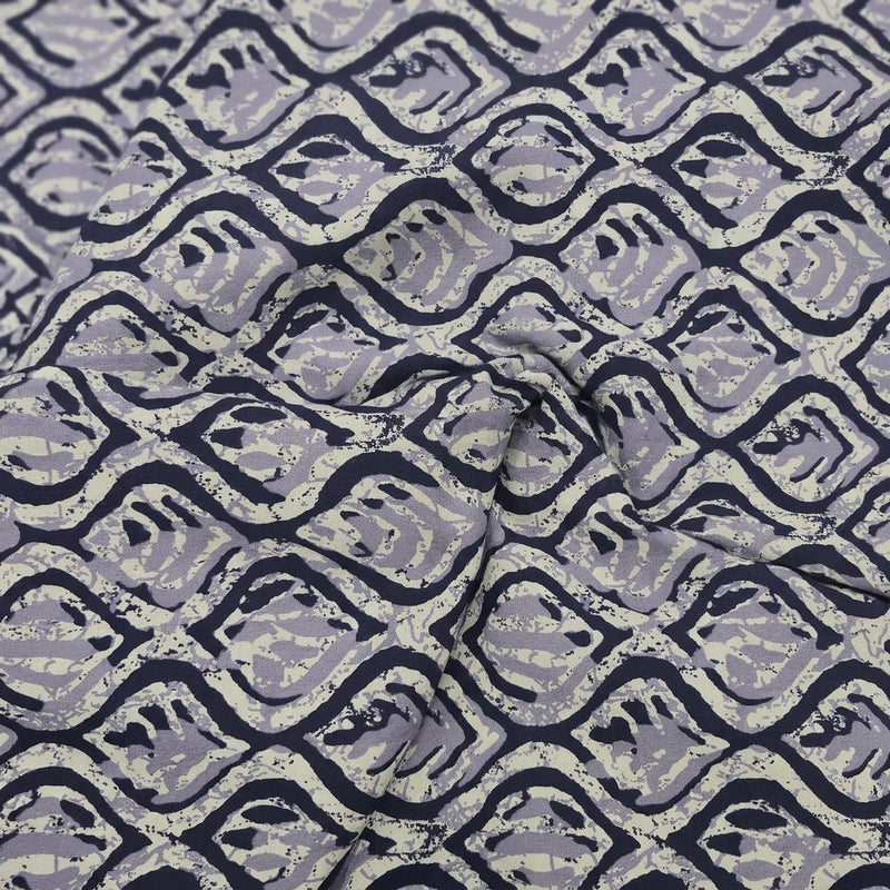 Batik Cotton Fabric - EA4917 - Swirl