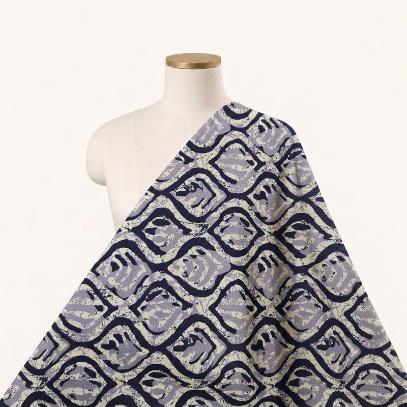 Batik Cotton Fabric - EA4917 - Saree Drape